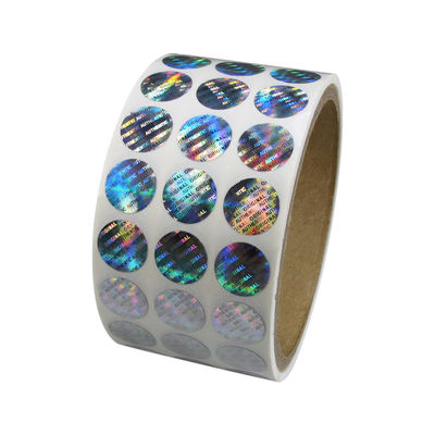 autocollants en mouvement d'hologramme de sécurité de râper 3D de 2 * de 3cm 2D