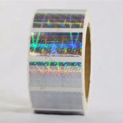 autocollants en mouvement d'hologramme de sécurité de râper 3D de 2 * de 3cm 2D