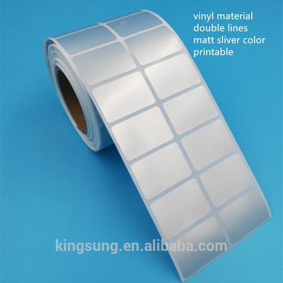 Le petit pain démontable de blanc de couleur de Pantone marque/label vide pour l'impression