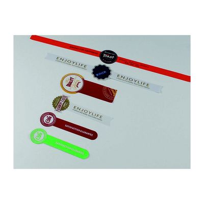 CMYK imprimant les labels thermiques vides pour des boîtes de gâteaux de nourriture