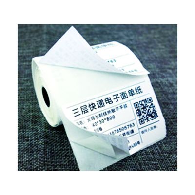code barres fortement adhésif de 85x11mm imprimant les labels d'expédition faits sur commande
