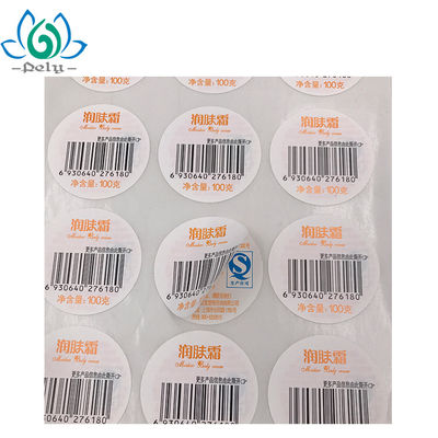Autocollants adhésifs de vinyle de prolongements de cil de la double couche ISO9001 2008