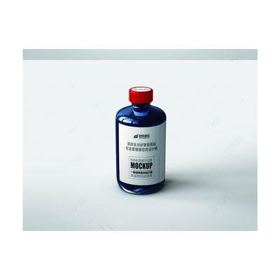 3D étiquettes de mise en garde de impression faites sur commande de pharmacie de l'hologramme 10ml
