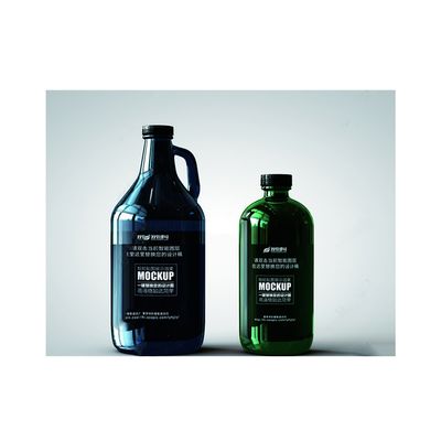 3D étiquettes de mise en garde de impression faites sur commande de pharmacie de l'hologramme 10ml
