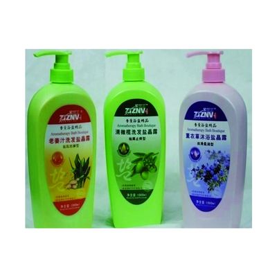 Labels imperméables de couleur de Pely CMYK pour des bouteilles de shampooing