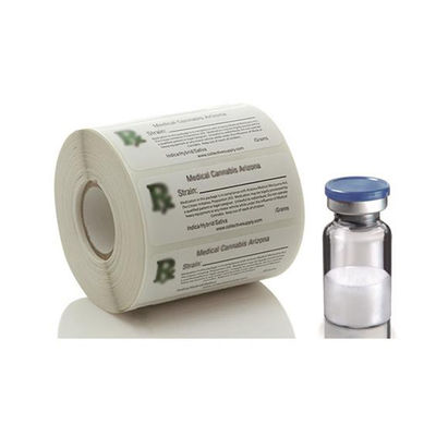 10ml imperméable Vial Pharmacy Bottle Labels, labels de prescription de pharmacie
