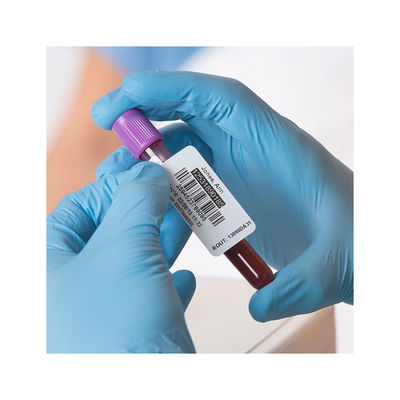Étiquettes de mise en garde de impression UV de médicament d'OPP pour le tube de collection de sang