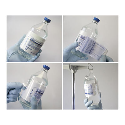 Étiquettes de mise en garde de médicament de couleur de BOPP CMYK, étiquettes de mise en garde sur des médicaments délivrés sur ordonnance