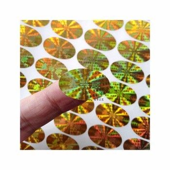 L'anti contrefaçon annotent les autocollants authentiques d'hologramme de stratification