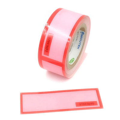 Non couleur auto-adhésive du petit pain CMYK de label d'autocollant d'hologramme de vide d'ANIMAL FAMILIER de transfert