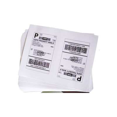 Labels de code barres faits sur commande de estampillage chauds d'écran en soie en petit pain ou en feuille