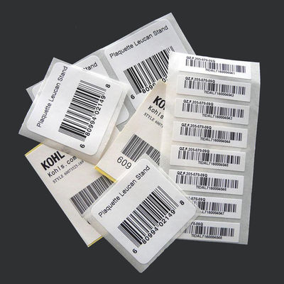 CMY imprimant les labels de code barres faits sur commande de résistant à l'eau brillant