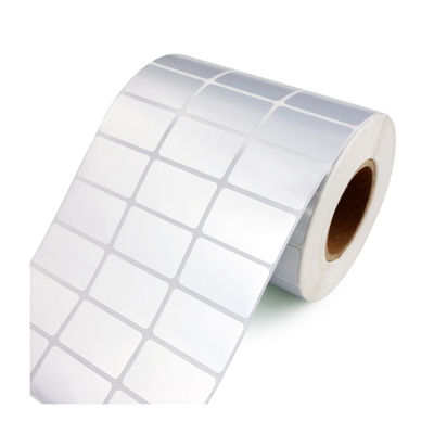 Labels de code barres faits sur commande de impression UV de BOPP dans des Rolls, labels imperméables de code de QR