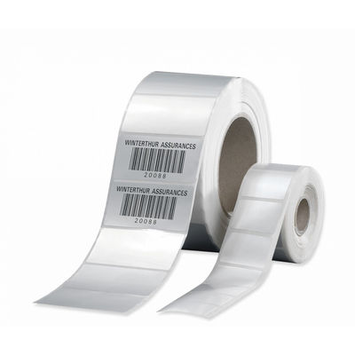 Labels de code barres faits sur commande cosmétiques d'impression offset brillante