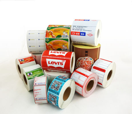 Autocollants vides au détail des prix des labels d'étagère de supermarché CMYK