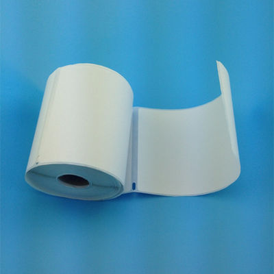 Label vide adhésif Rolls de jet d'encre rectangulaire pour des magasins