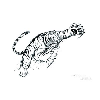 Peau ISO900 métallique sûr CMYK imprimant l'autocollant de tatouage de corps