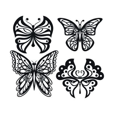 Autocollants provisoires jetables de tatouage de corps