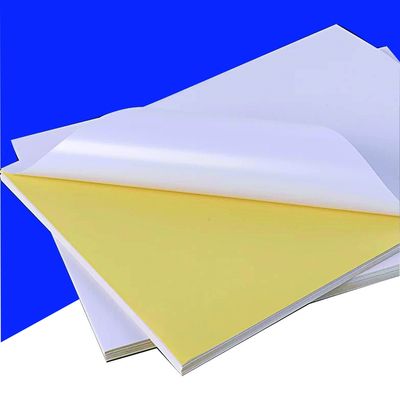 Papier extérieur de l'autocollant a4 de lustre à simple face pour l'imprimante