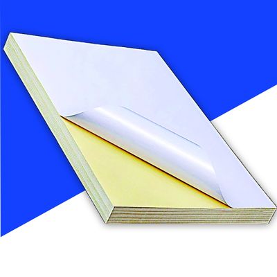Papier extérieur de l'autocollant a4 de lustre à simple face pour l'imprimante