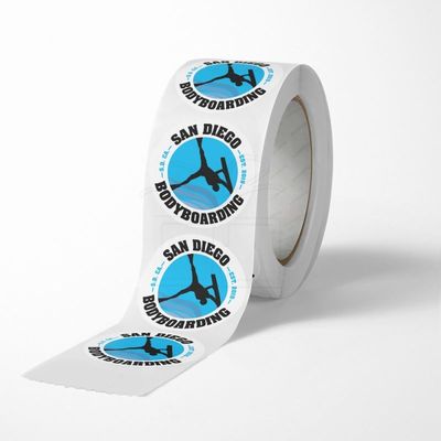 Étiquettes postales auto-adhésives de PVC