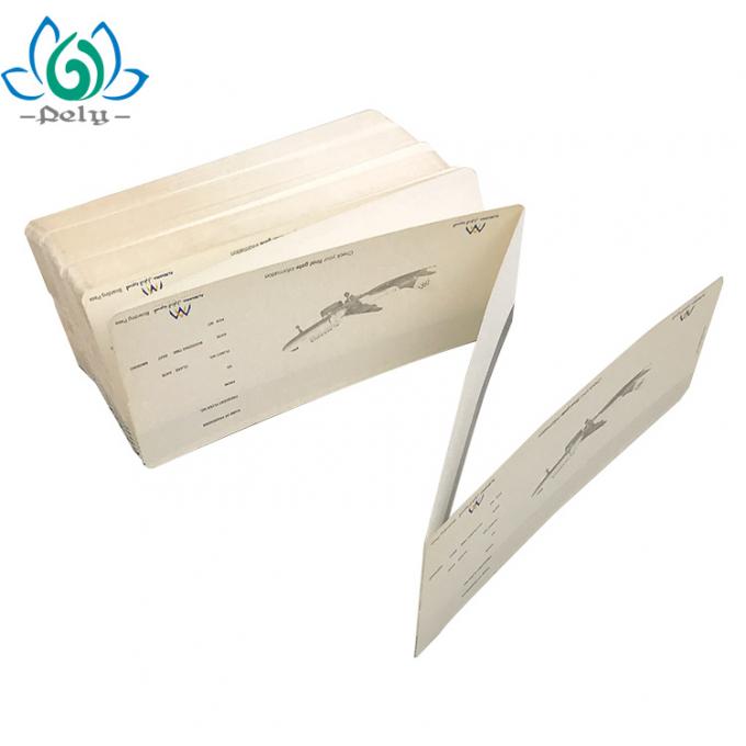 Courant ascendant de papier de billet de carte d'embarquement de ligne aérienne d'auto-test